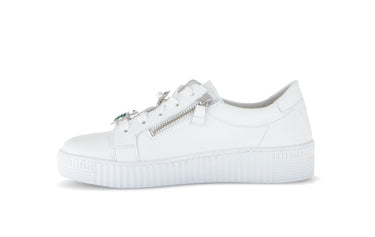 Baskets blanches en cuir