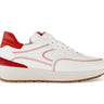 Baskets multicolores en cuir lisse