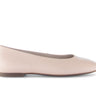 Ballerines roses en cuir lisse