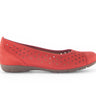 Ballerines rouges à enfiler