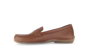 Baskets marrons en cuir