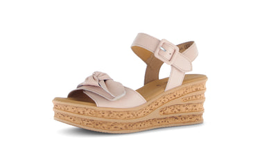 Sandales en cuir lisse