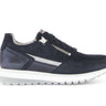 Baskets bleues en cuir