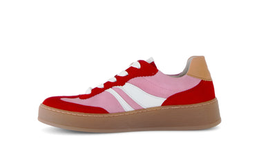 Baskets multicolores en cuir