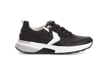 Baskets noires en cuir