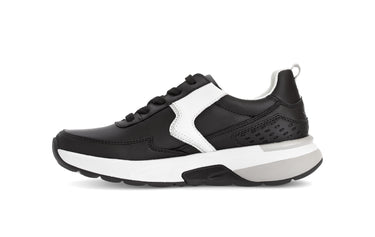 Baskets noires en cuir
