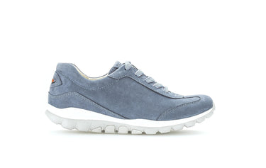 Baskets Rolling Soft bleues en Nubuck