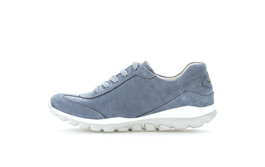 Baskets Rolling Soft bleues en Nubuck