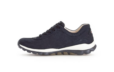 Baskets Rolling Soft bleues en Nubuck