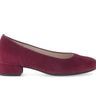 Escarpins rouges en cuir