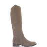 Bottes marron en cuir