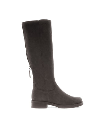 Bottes grises en Nubuck