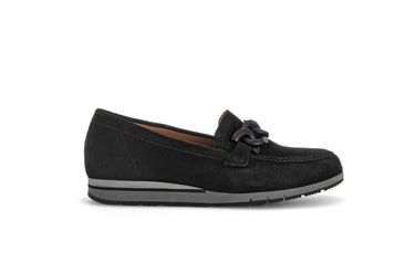 Ballerines noires en cuir