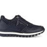 Baskets bleues en cuir