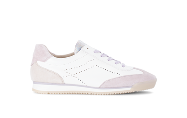 Baskets combinaison en cuir