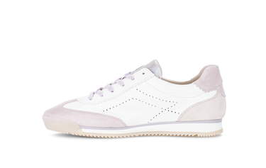 Baskets combinaison en cuir