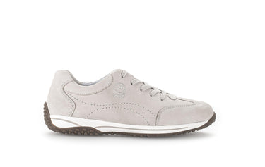 Baskets grises en cuir