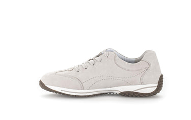 Baskets grises en cuir