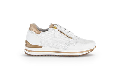 Baskets blanches en cuir