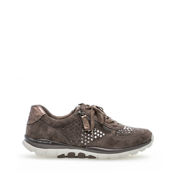 Baskets Rolling Soft grises en cuir