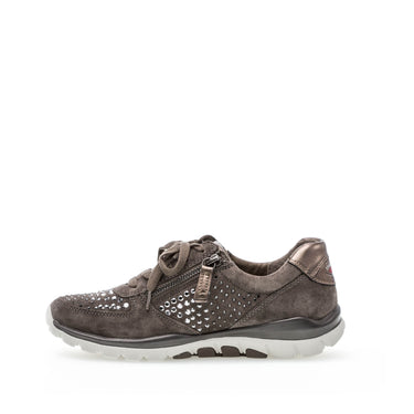 Baskets Rolling Soft grises en cuir