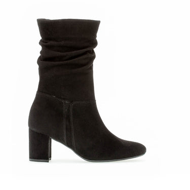 Bottes noires en suède