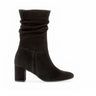 Bottes noires en suède