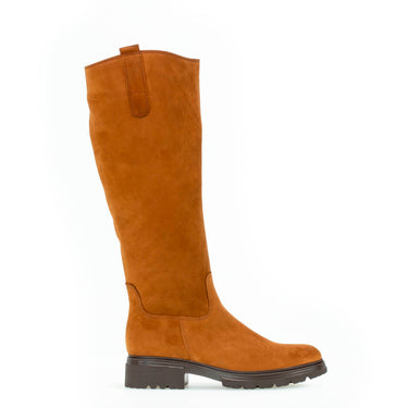 Bottes marron en nubuck