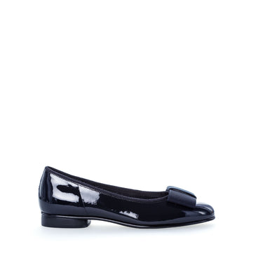 Ballerines bleu marine vernies