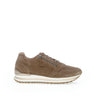 Sneakers cognac en suède