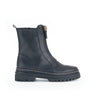 Bottines noires en cuir