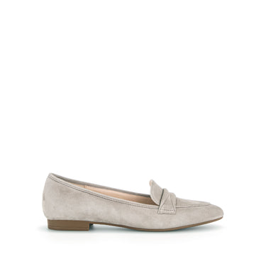 Mocassins beiges en suède
