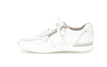 Sneakers blanches en cuir