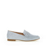 Mocassins bleus en suède