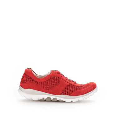 Sneakers rouges en textile