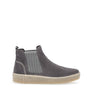 Chelsea Boots grises en velours
