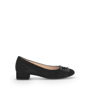 Escarpins noirs en velours