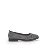 Ballerines grises en velours
