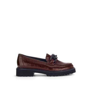 Mocassins bordeaux vernies