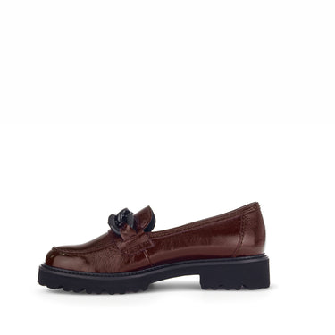Mocassins bordeaux vernies