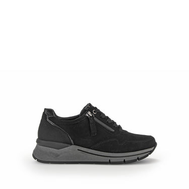 Baskets noires en velours