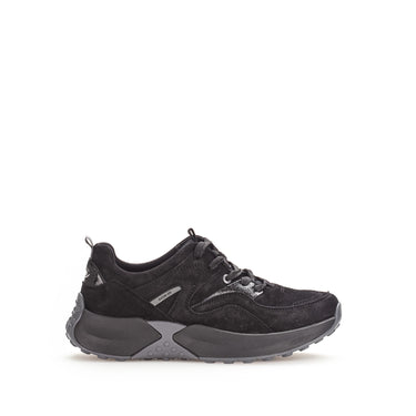 Baskets noires en velours