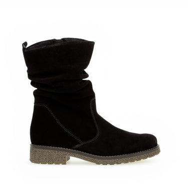 Bottines Mid noires en velours