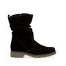 Bottines Mid noires en velours