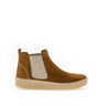 Bottines marron en daim