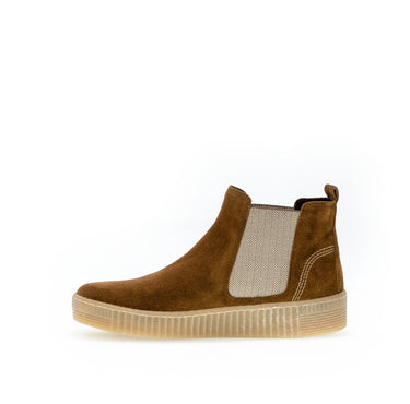 Bottines marron en daim